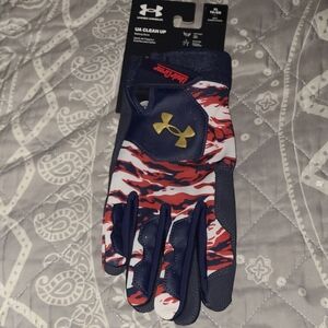 Under Armour Clean Up Batting Gloves. (XL MENS)